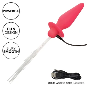 CALEXOTICS - SOUTHERN LIGHTS LIGHT UP ANAL PLUG 10 VIBRAÃÃES SILICONE ROSA